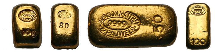Johnson Matthey Powels Brüssel Gold